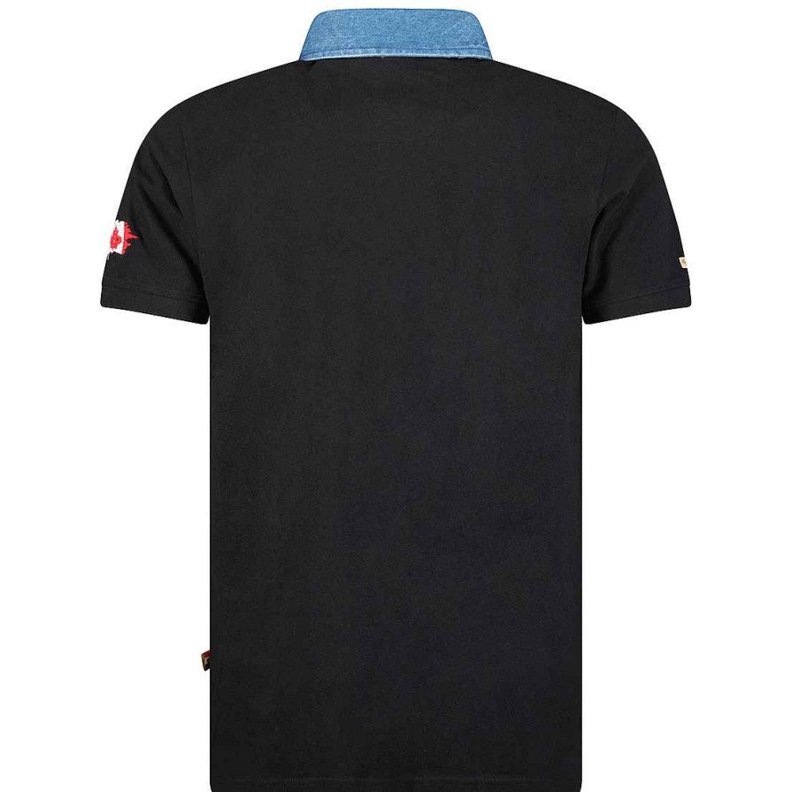 Herren Canadian Peak Polo | Kerwineak Black Rm Herren 419