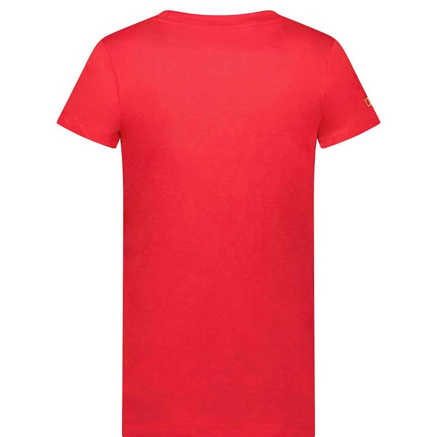 Herren Canadian Peak T-Shirt | Jeganteak Red Rm Herren 249