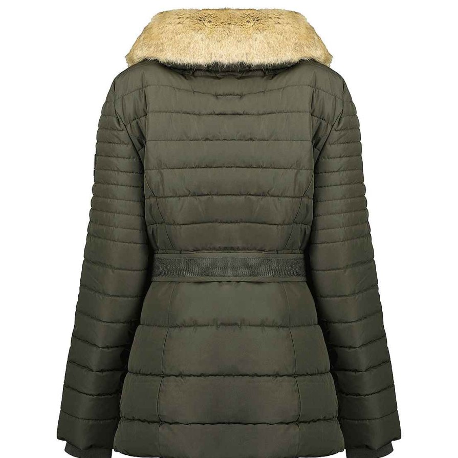 Damen Canadian Peak Parka | Bellemai Khaki Rm Lady 001