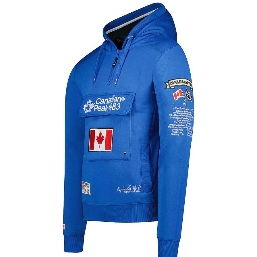 Herren Canadian Peak Schweis | Galapagos Ass C Blue Men 100