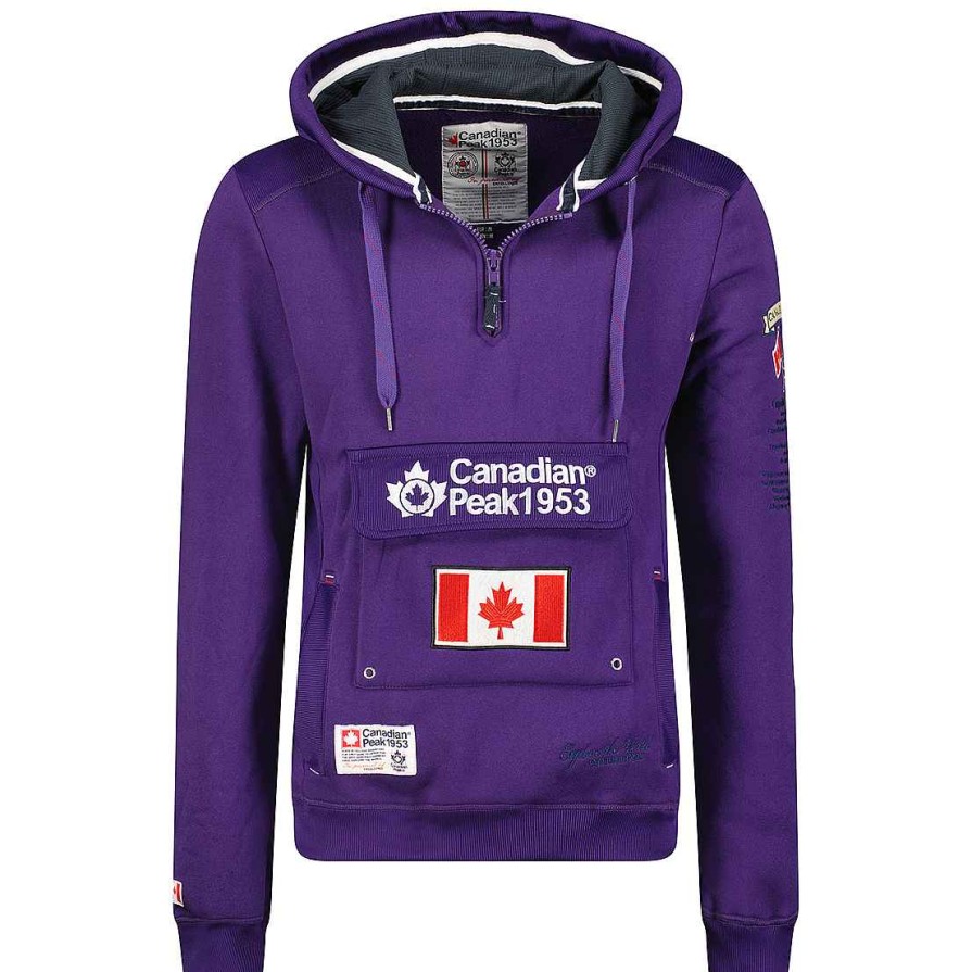 Herren Canadian Peak Schweis | Galapagos Purple Cp Men 054 Pop