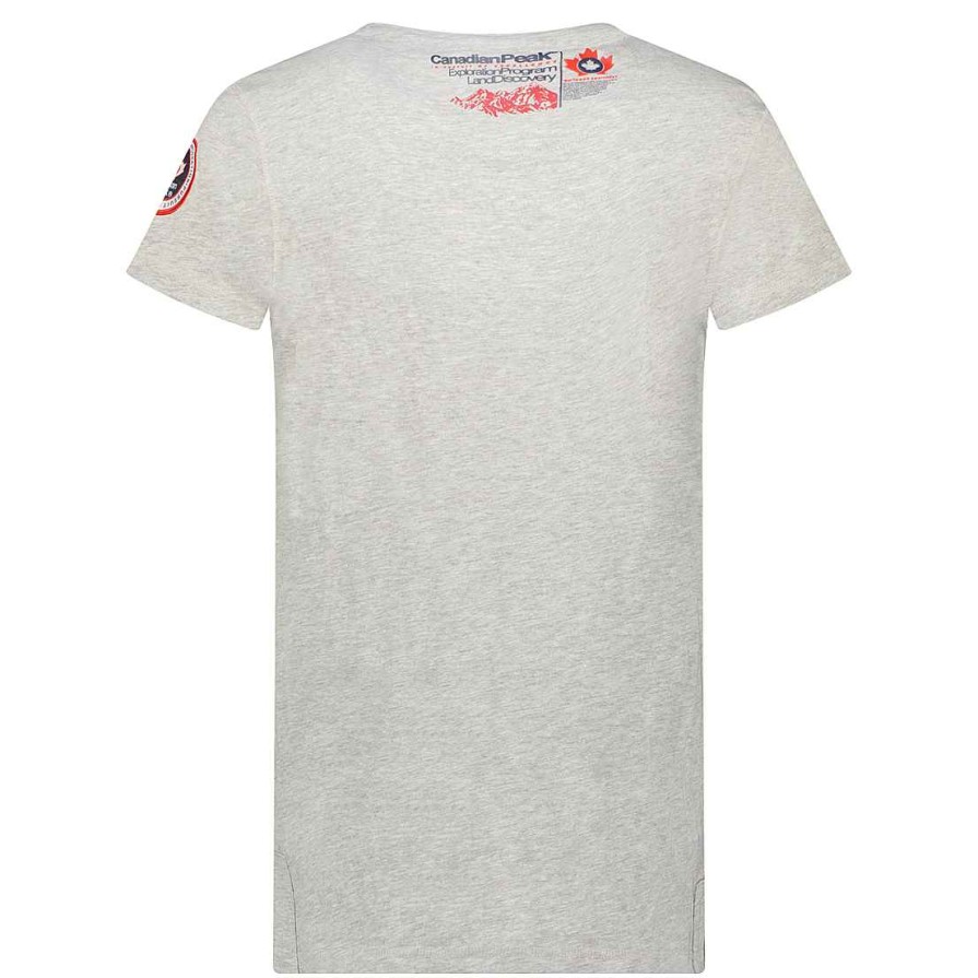 Herren Canadian Peak T-Shirt | Jomando B.Grey Herren Cp Rm Herren 235