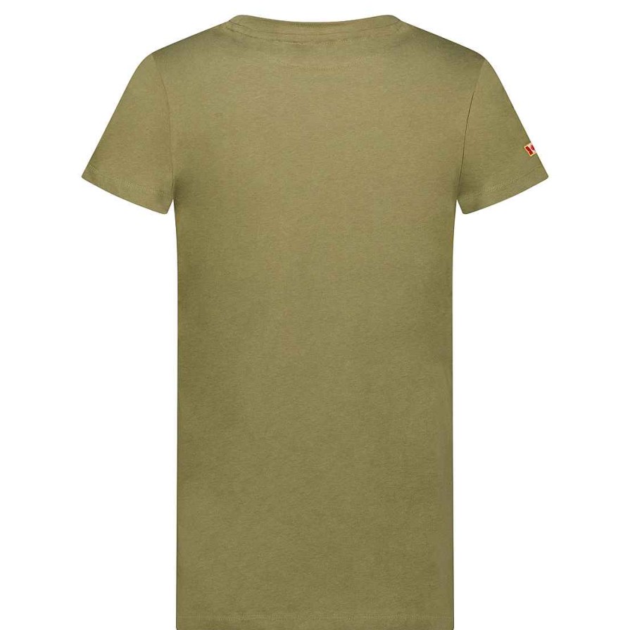 Herren Canadian Peak T-Shirt | Jeganteak Khaki Rm Herren 249