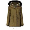 Damen Canadian Peak Parka | Celemai Khaki Mt Lady 056