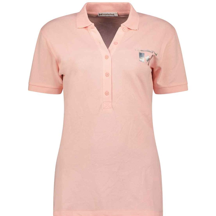 Damen Canadian Peak Polo | Koqueleak Hellrosa Rm Lady 254