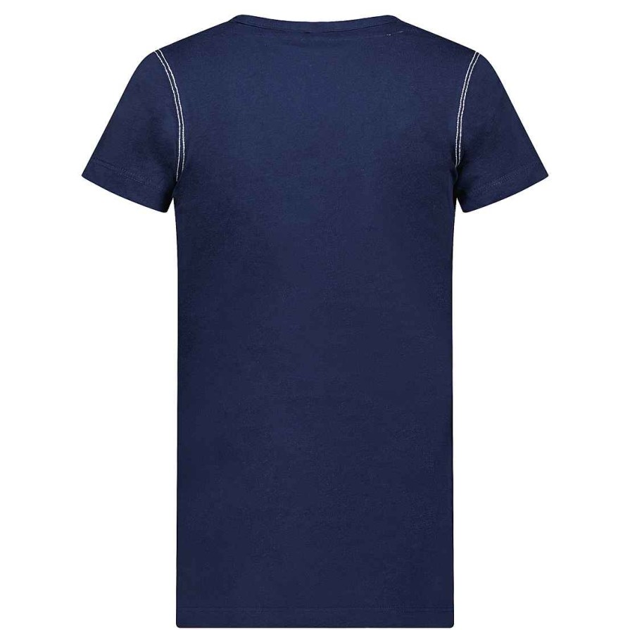 Damen Canadian Peak T-Shirt | Jeanneak Navy Rm Lady 235