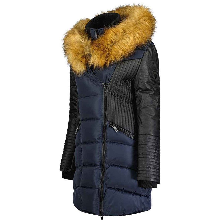 Damen Canadian Peak Parka | Ausmoseak Navy Lady Bs 068