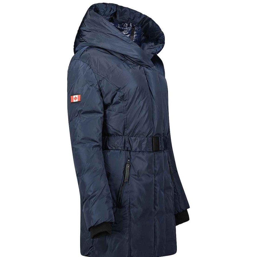 Damen Canadian Peak Parka | Ablackstoneak Navy Rm Bs Lady 068