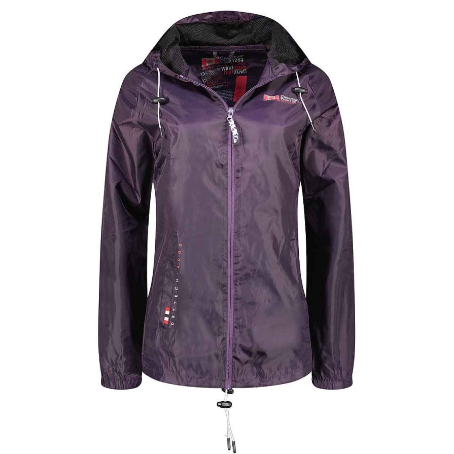 Damen Canadian Peak Fruhlingsjacke | Bretoneak Purple Cp Lady 244 Goz