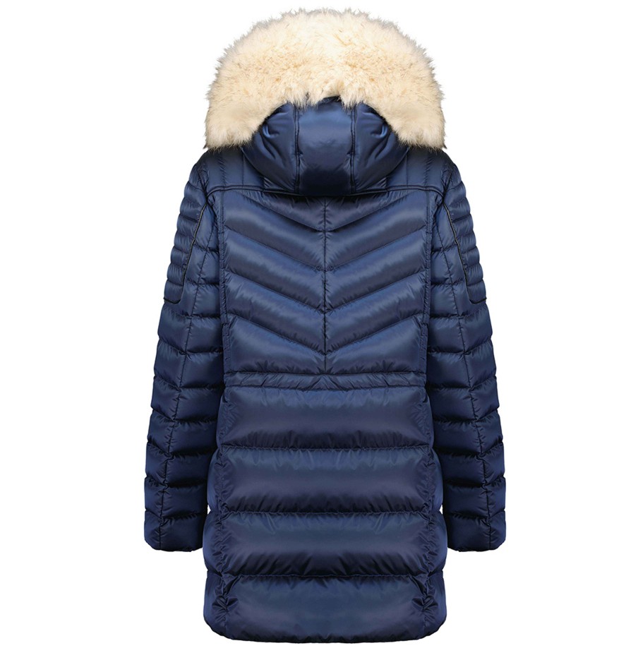 Damen Canadian Peak Parka | Destimai Navy Rm Lady 070