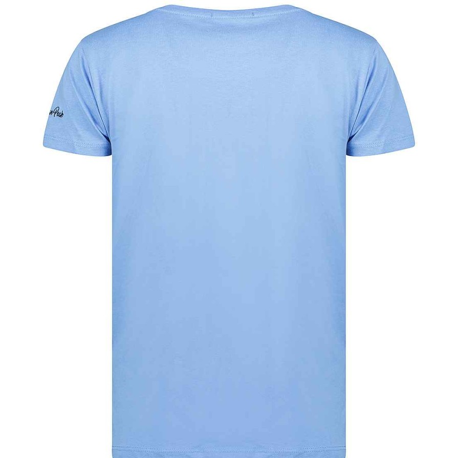 Damen Canadian Peak T-Shirt | Jermioneak Ice Blue Rm Lady 254