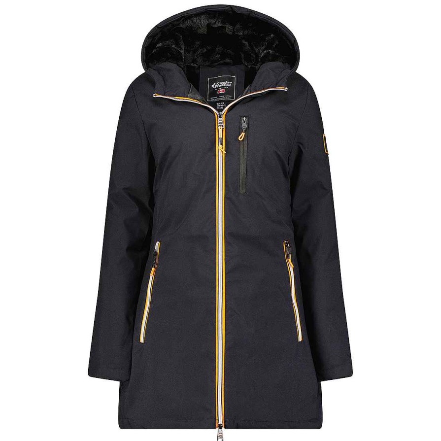 Damen Canadian Peak Parka | Cassimineak Navy Rm Lady 001