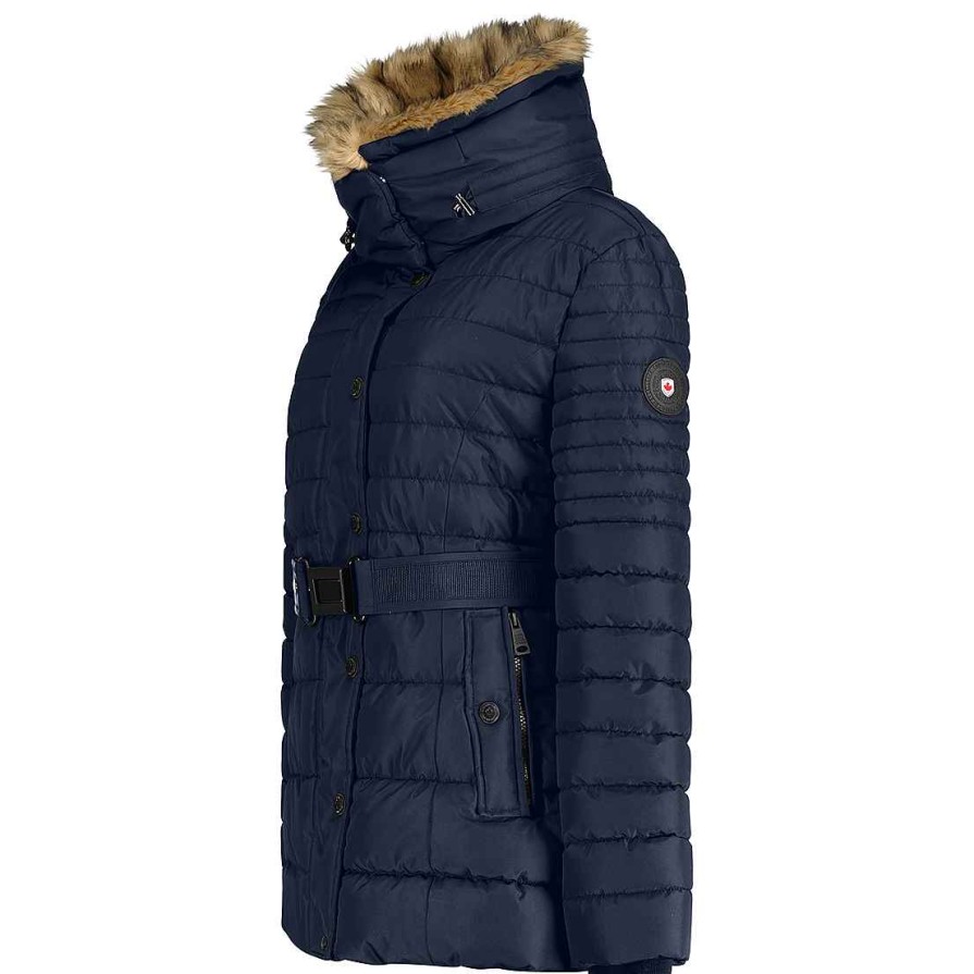 Damen Canadian Peak Parka | Belleneak Navy Lady 001 Bs