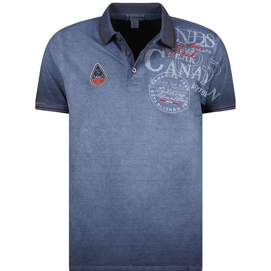 Herren Canadian Peak Polo | Kadventureak Navy Rm Herren 419