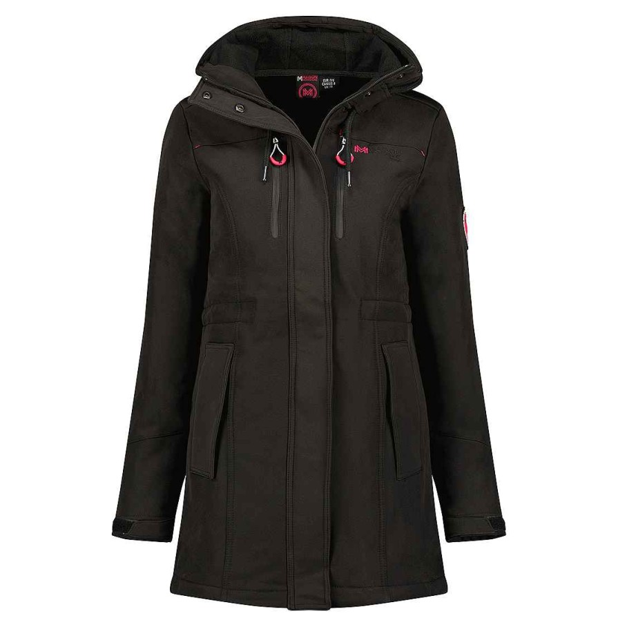 Damen Canadian Peak Soft Shell | Toceamai Black Lady Mt 009