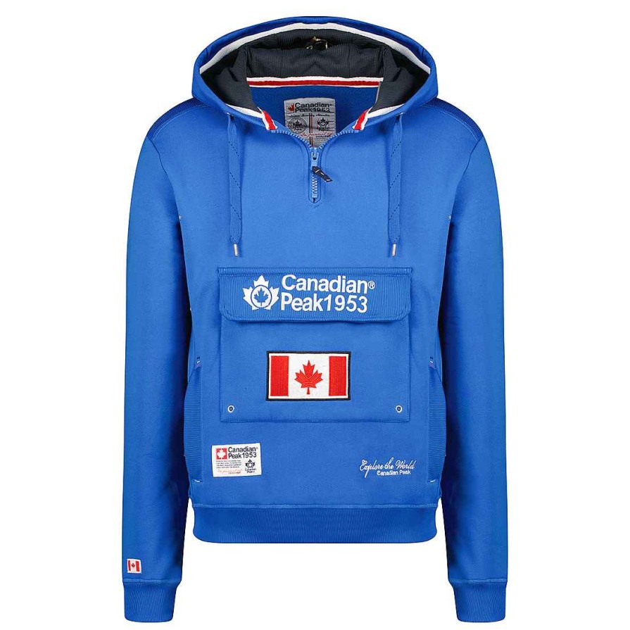 Herren Canadian Peak Schweis | Galapagos Royal Blue Cp Herren 054 Pop