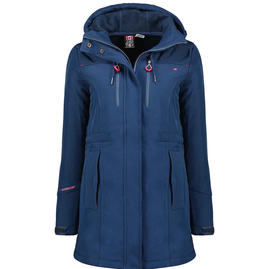 Damen Canadian Peak Soft Shell | Toceaneak Navy Rm Bs Lady 009