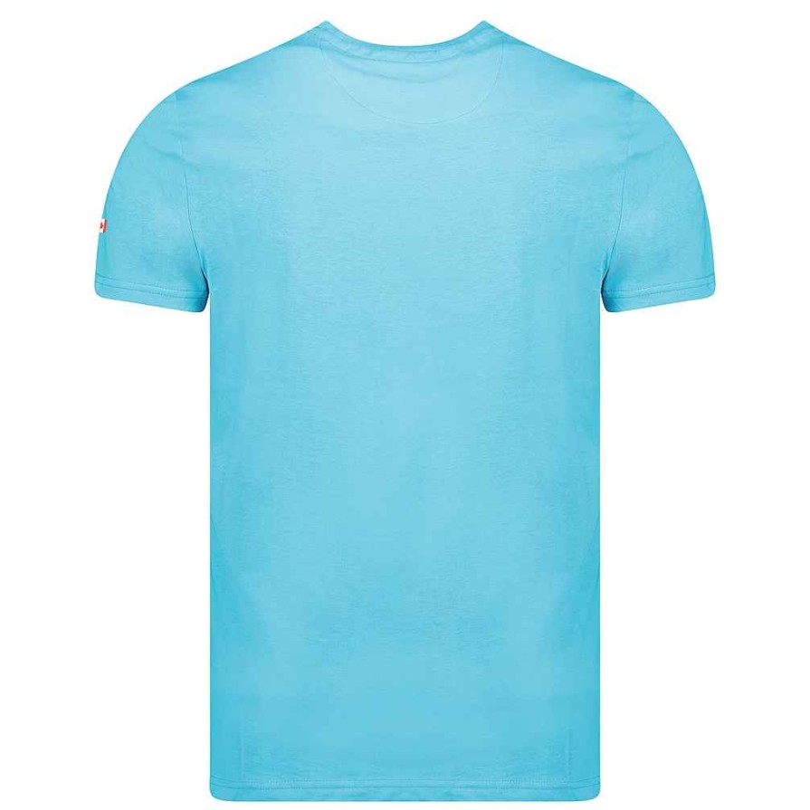 Herren Canadian Peak T-Shirt | Jimonseak Turkis Rm Herren 235