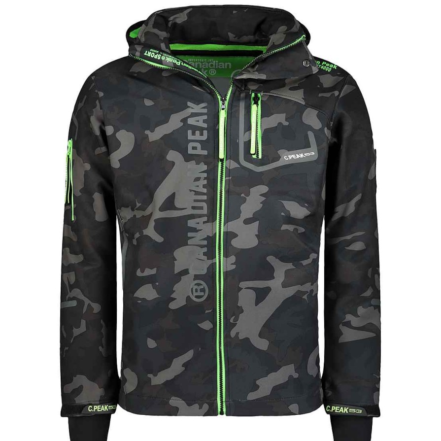 Herren Canadian Peak Soft Shell | Tamal Camo Herren Cp 007