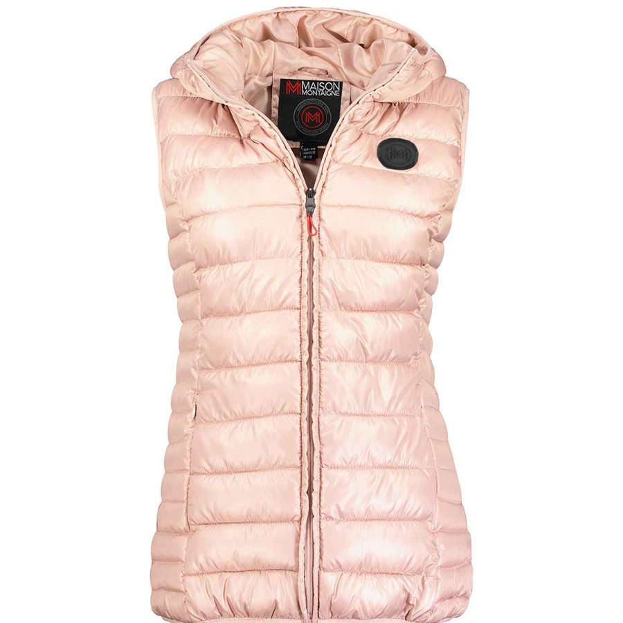 Damen Canadian Peak Weste | Annemai Weste Kapuze Mt Old Pink Lady 096