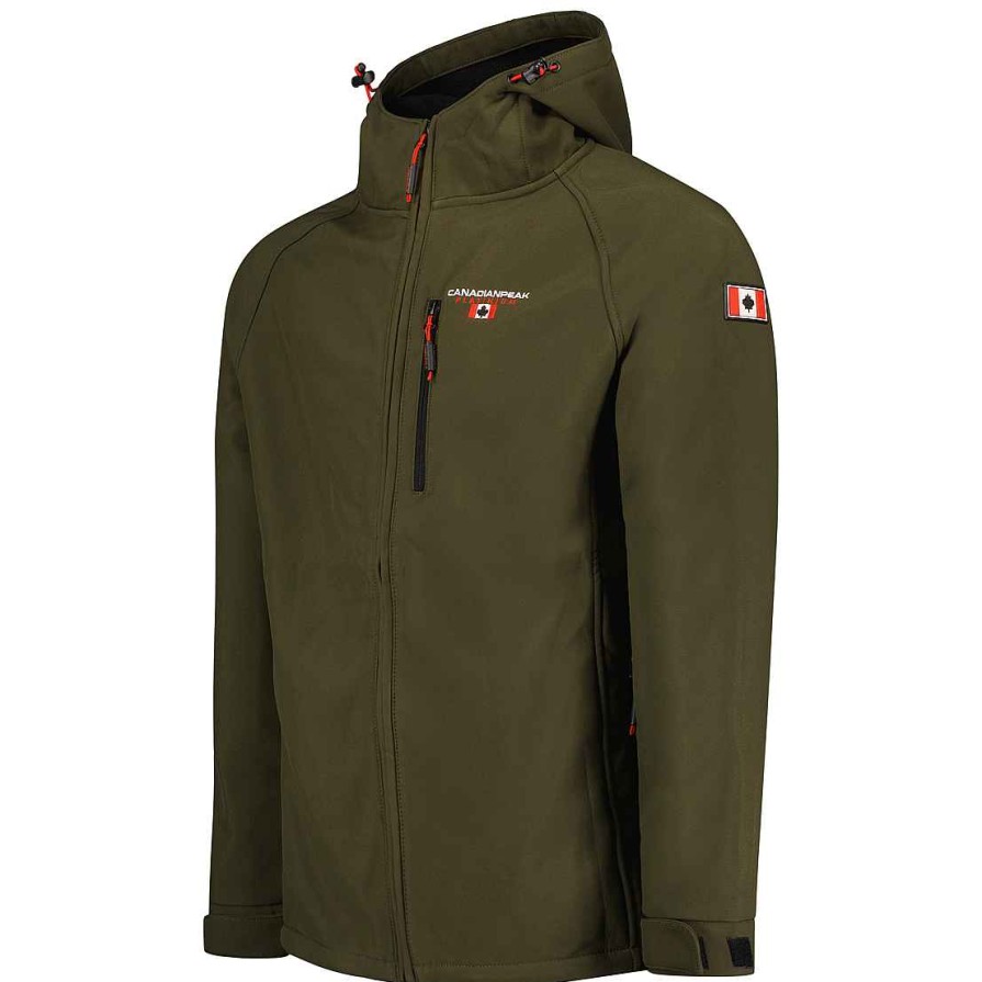 Herren Canadian Peak Soft Shell | Takiteak Khaki Rm Herren 250