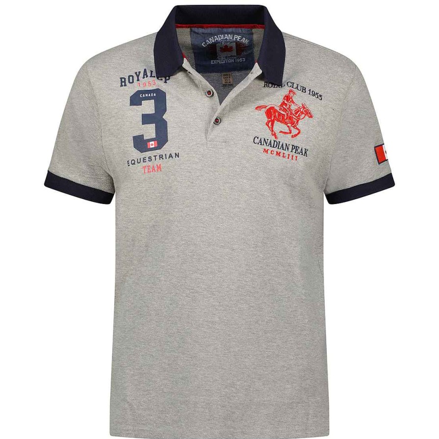 Herren Canadian Peak Polo | Klubeak Bgrey Rm Herren 419