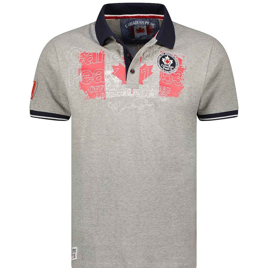 Herren Canadian Peak Polo | Kutteak Bgrey Rm Herren 419