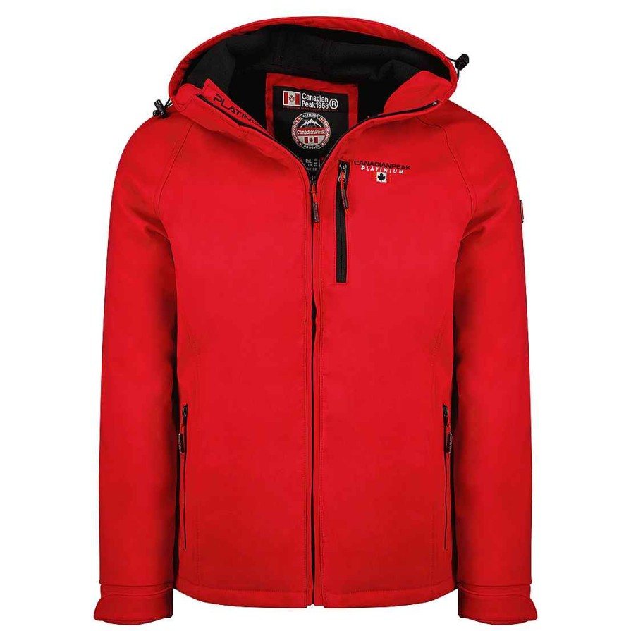 Herren Canadian Peak Soft Shell | Takiteak Red Rm Herren 250