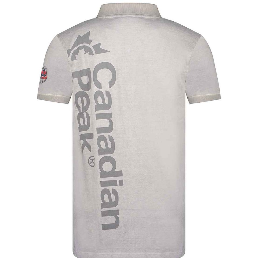 Herren Canadian Peak Polo | Kotzeak Ss Cp B-Grey Herren 100