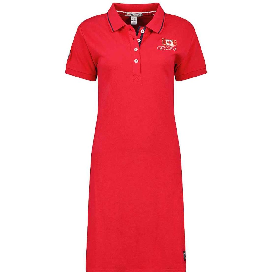 Damen Canadian Peak Kleid | Katcheak Rm Red Lady 419