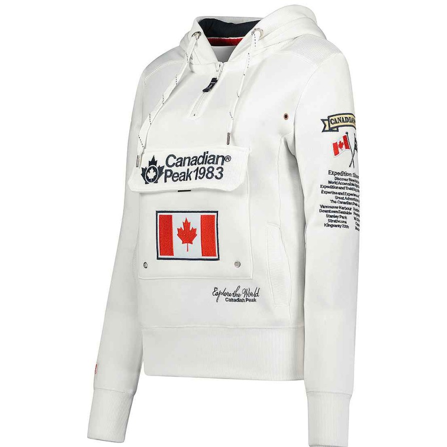 Damen Canadian Peak Schweis | Gyrelle White Lady Cp Rm 100