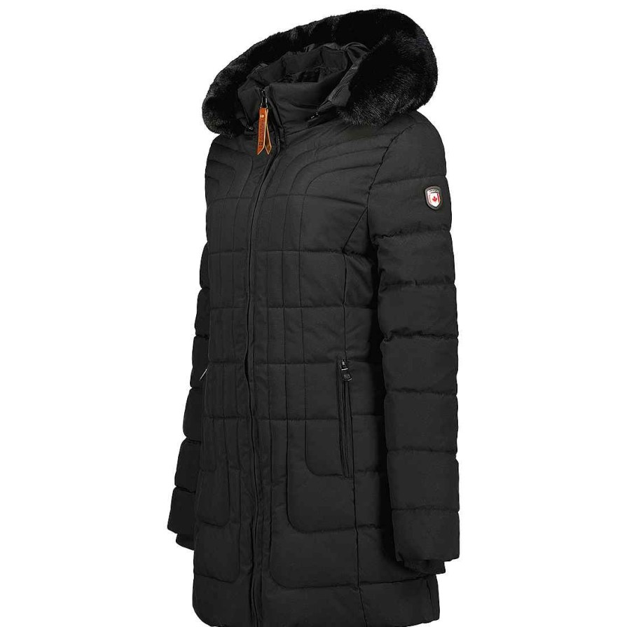 Damen Canadian Peak Parka | Armband Black Rm Bs Lady 001