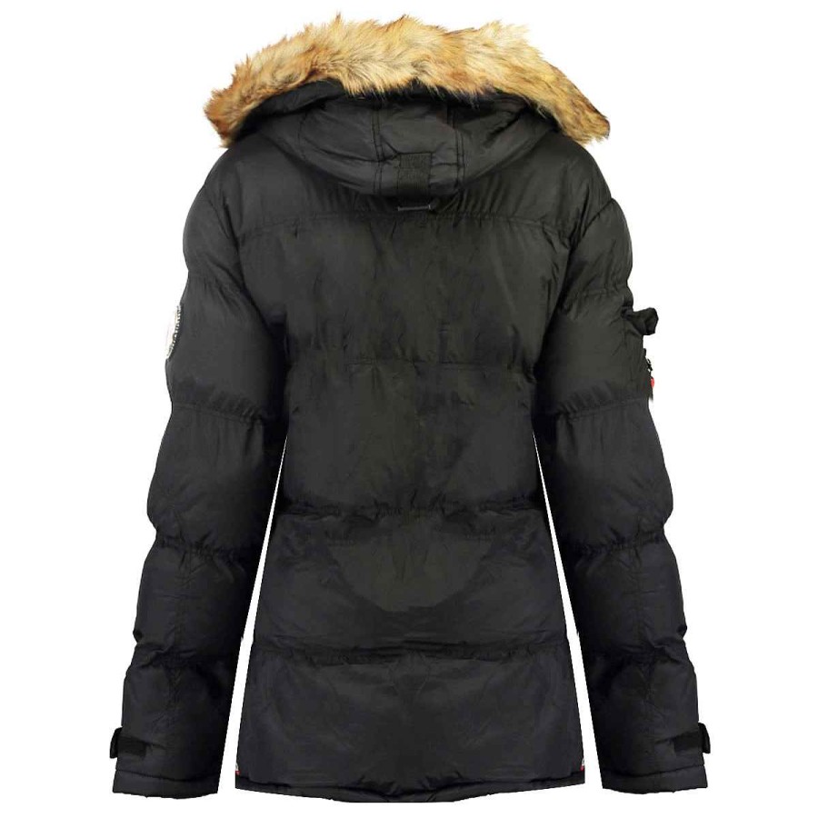 Madchen Canadian Peak Parka | Bukka Navy Girl 001