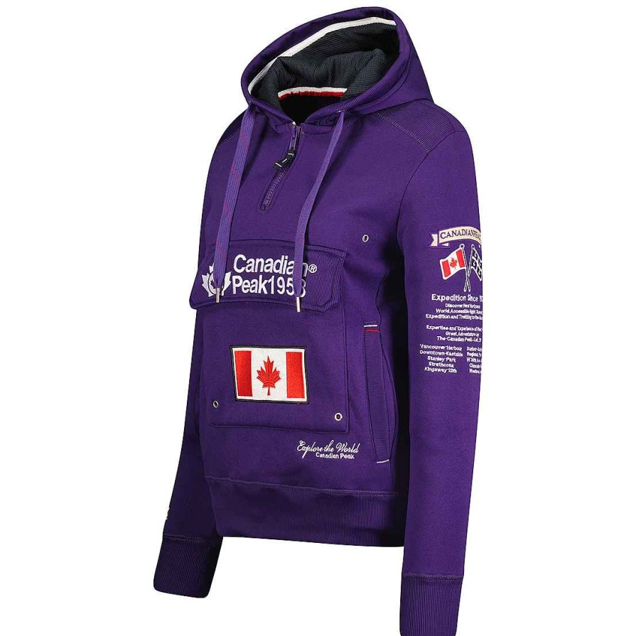 Damen Canadian Peak Schweis | Gyrelle Purple Cp Rm Lady 054