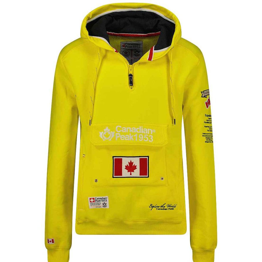 Junge Canadian Peak Schweis | Galapagos Flash Yellow Cp Boy 054 Pop