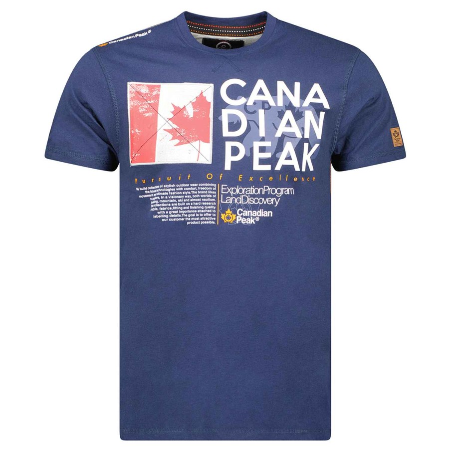 Herren Canadian Peak T-Shirt | Jiltord Navy Cp Rm Herren 235