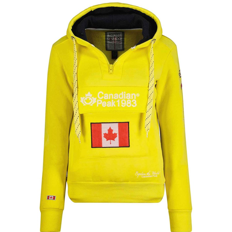 Damen Canadian Peak Schweis | Gyrelle Fluo Yellow Lady Cp Rm 100