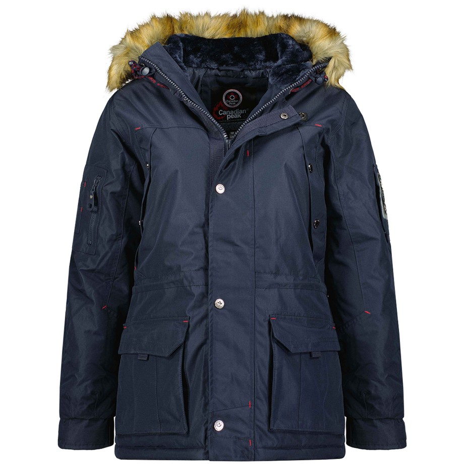 Damen Canadian Peak Parka | Airstop Navy Lady 054