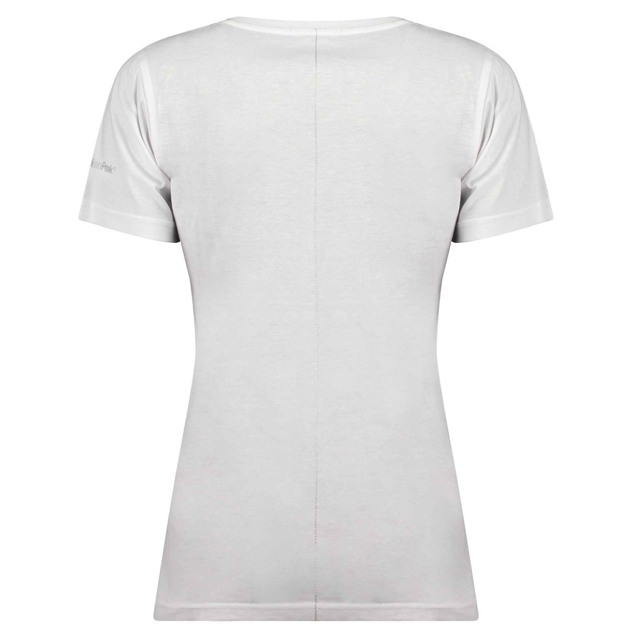 Damen Canadian Peak T-Shirt | Jwildeak White Rm Lady 204