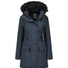 Damen Canadian Peak Parka | Cormai Lady Navy Rm 054