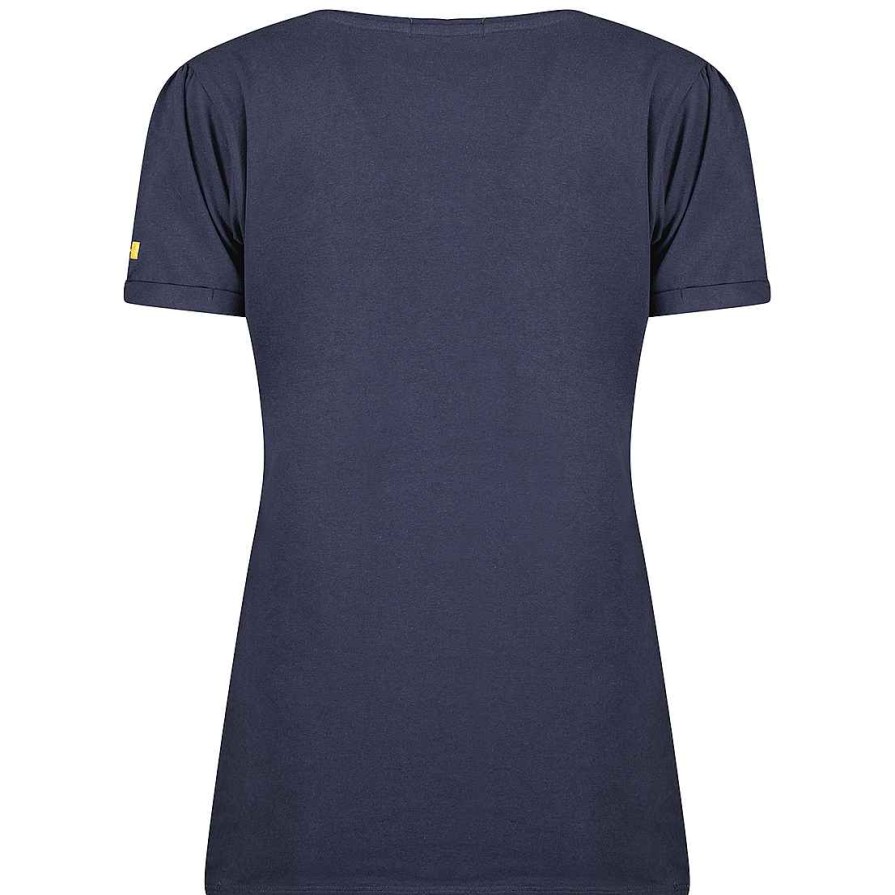 Damen Canadian Peak T-Shirt | Jacacieak Navy Rm Lady 419