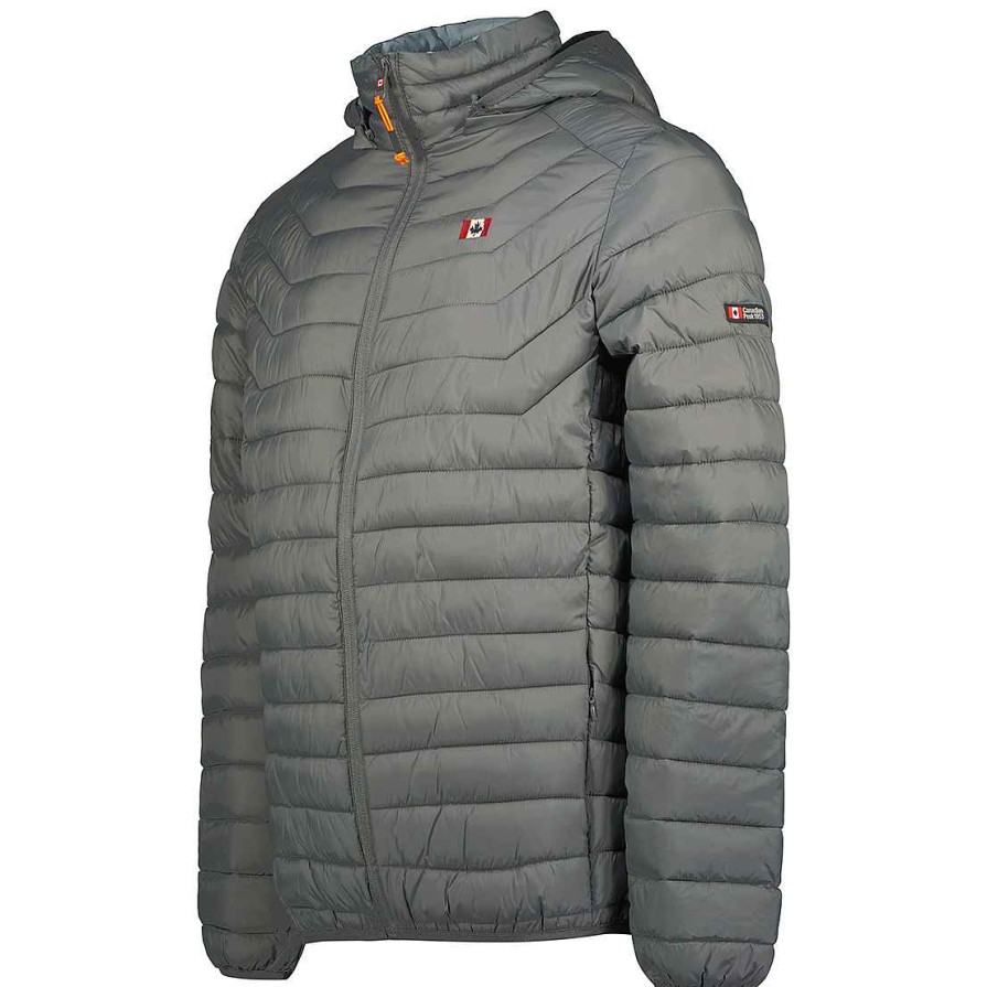 Herren Canadian Peak Jacke | Astoneak Hood Dgrey Herren 054