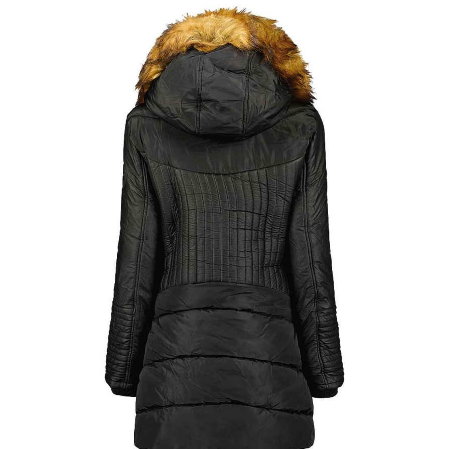 Damen Canadian Peak Parka | Ausmai Black Lady Mt 068