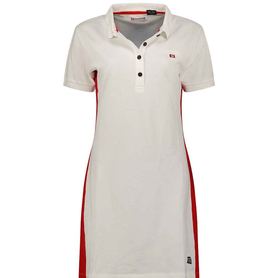 Damen Canadian Peak Kleid | Kolivieak White Rm Lady 254