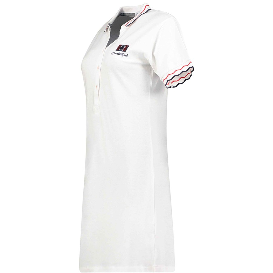 Damen Canadian Peak Kleid | Jamaeleak White Rm Lady 254