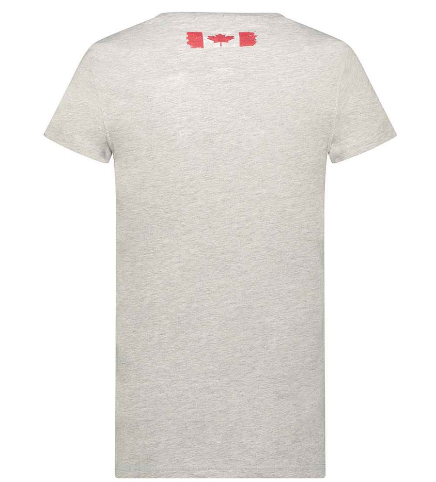 Herren Canadian Peak T-Shirt | Jetchupeak Bgrey Rm Herren 235