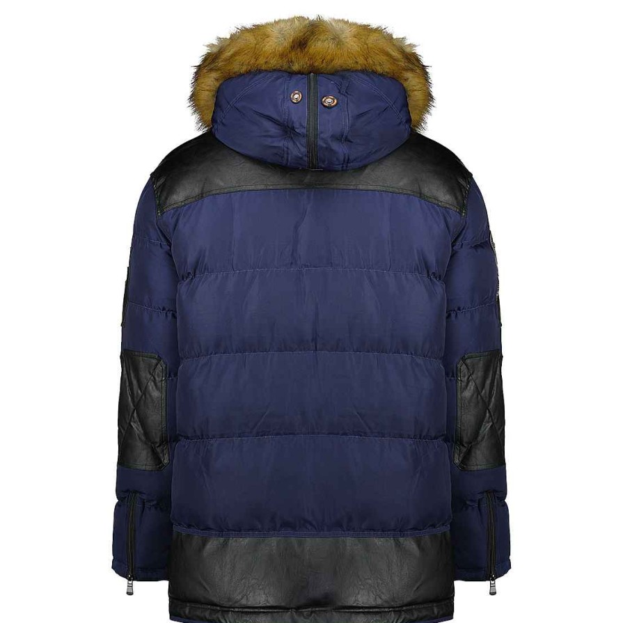 Herren Canadian Peak Parka | Bustipeak Navy Bs2 Rm Herren 054