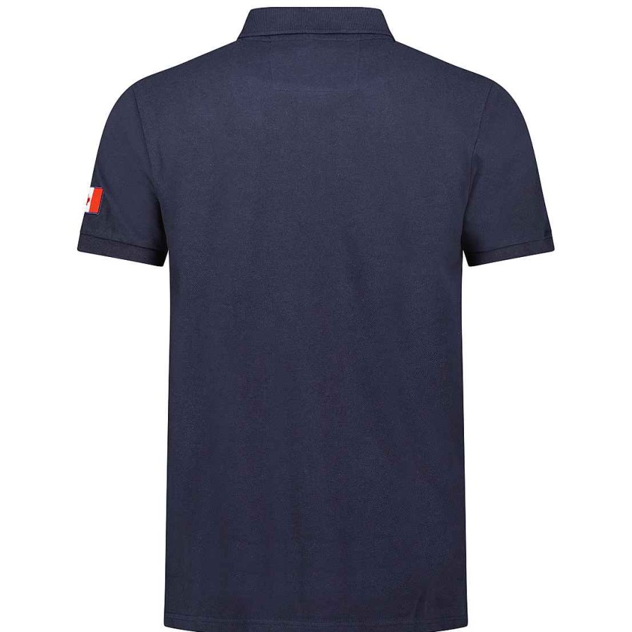 Herren Canadian Peak Polo | Klubeak Navy Rm Herren 419