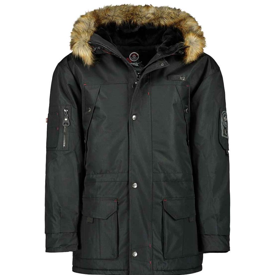 Damen Canadian Peak Parka | Airstop Black Lady 054