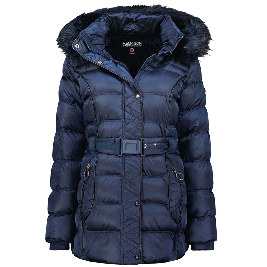 Damen Canadian Peak Parka | Aimeraumai Navy Rm Lady 070